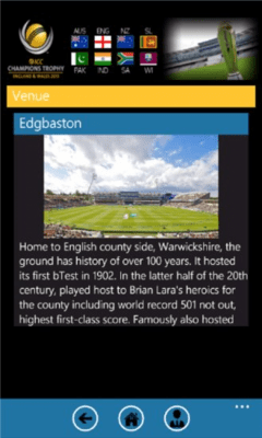 Скриншот приложения ICCChampionsTrophy2013 - №5