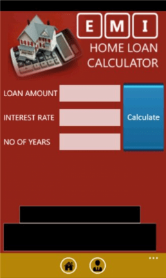Скриншот приложения Home Loan EMI Calculator - №3