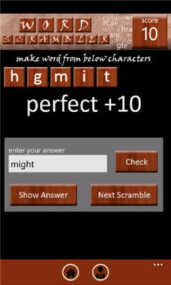 Скриншот приложения Word Scrambler - №4