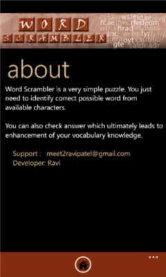 Скриншот приложения Word Scrambler - №6