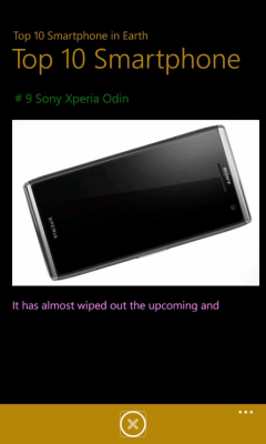 Скриншот приложения Top10 SmartPhone In Earth - №4