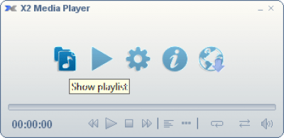 Скриншот приложения X2 Media Player - №1