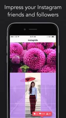 Скриншот приложения Instagrids - №10