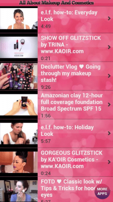 Скриншот приложения Макияж и косметика - №4