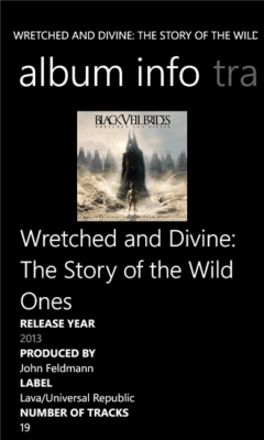 Скриншот приложения Black Veil Brides - №5