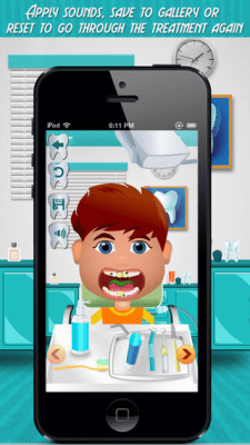 Скриншот приложения Dentist Office Game Lite - №8
