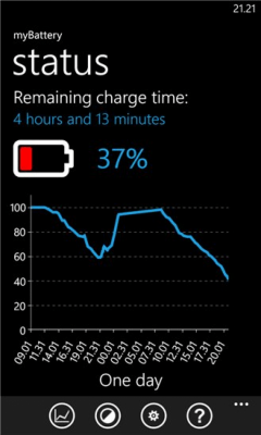 Скриншот приложения myBattery Lite - №5