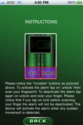 Скриншот приложения Fingerprint Safety Scanner Lite - №2