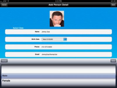 Скриншот приложения iFamily Tree HD Lite - №3