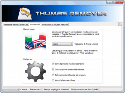 Скриншот приложения Thumbs Remover Portable - №2