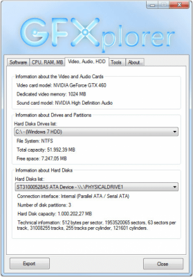 Скриншот приложения GFXplorer - №3