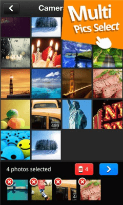 Скриншот приложения PhotoGrid - №4