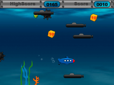 Скриншот приложения Submarine Game HD Lite - №4