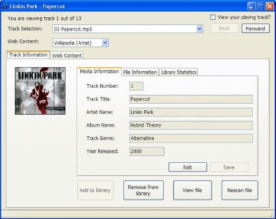 Скриншот приложения M-Player - №3