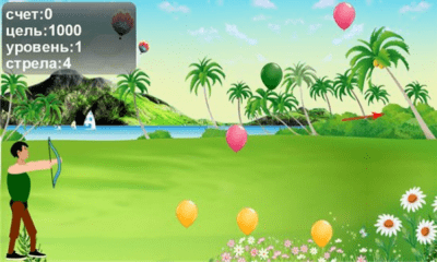 Скриншот приложения Bow Arrow and Balloon - №3