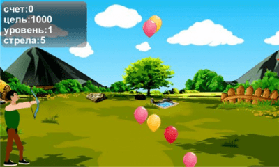 Скриншот приложения Bow Arrow and Balloon - №5