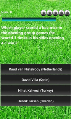 Скриншот приложения Football Quiz - №2