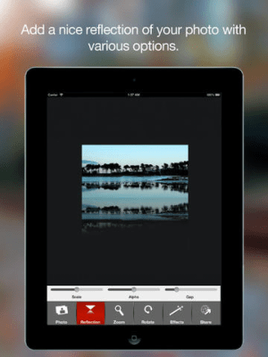 Скриншот приложения Pic Reflection Lite - №5