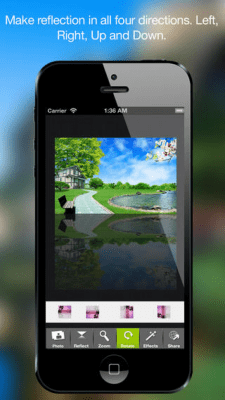 Скриншот приложения Pic Reflection Lite - №7