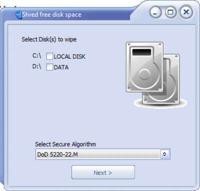 Скриншот приложения File Shredder - №2