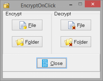 Скриншот приложения EncryptOnClick - №3