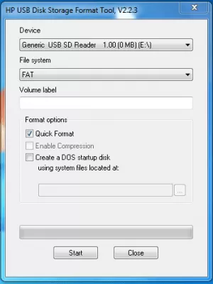 Hp usb disk storage format tool как создать загрузочную флешку