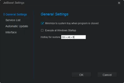 Скриншот приложения JetBoost - №5