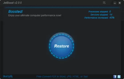 Скриншот приложения JetBoost - №6