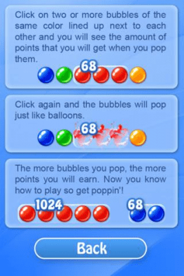 Скриншот приложения The Bubbles - №2