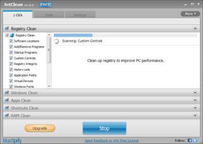 Скриншот приложения JetClean - №4