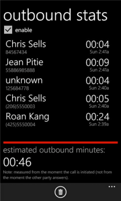 Скриншот приложения 7Dialer (free) - №5