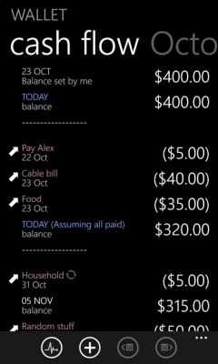 Скриншот приложения moBudget - №4