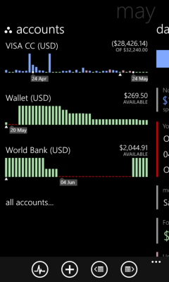 Скриншот приложения moBudget - №5
