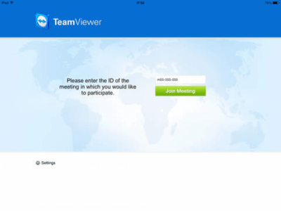 Скриншот приложения TeamViewer для конференций - №2