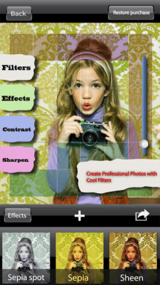 Скриншот приложения Photo Effects бесплатно - №4
