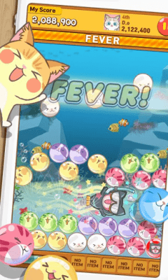 Скриншот приложения LINE PongPongPong - №15