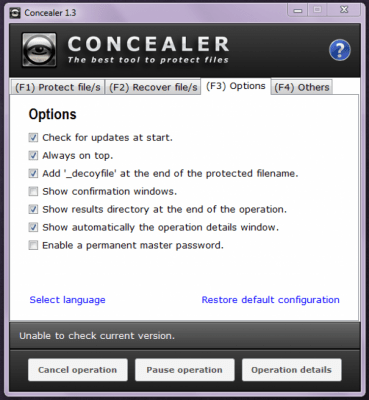 Скриншот приложения Concealer - №2