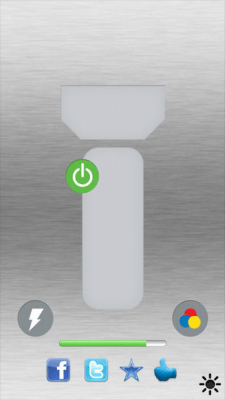 Скриншот приложения 1-Click Flashlight - №6