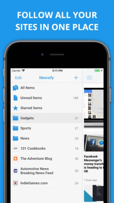 Скриншот приложения Newsify - №11