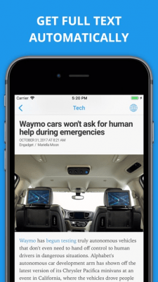 Скриншот приложения Newsify - №12