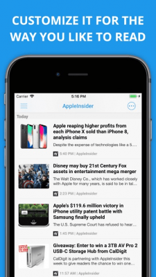Скриншот приложения Newsify - №13
