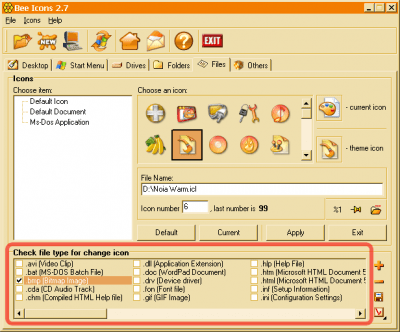 Скриншот приложения Bee Icons - №3