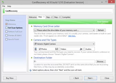 Скриншот приложения CardRecovery - №3