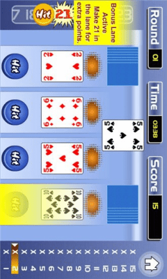Скриншот приложения Hit21Deluxe - №3
