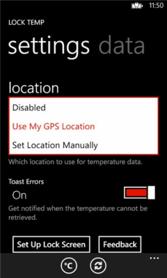 Скриншот приложения LockTemp - №4