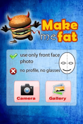 Скриншот приложения Make me Fat! Fat Booth - №2
