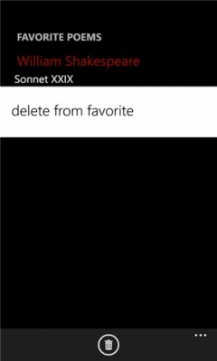 Скриншот приложения Famous Poems - №5
