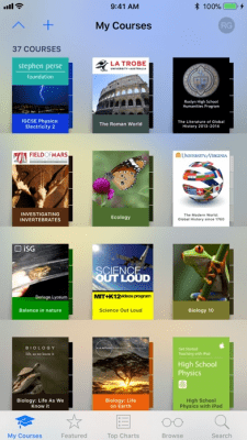 Скриншот приложения iTunes U - №4