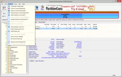 Скриншот приложения DiskGenius (PartitionGuru) - №4