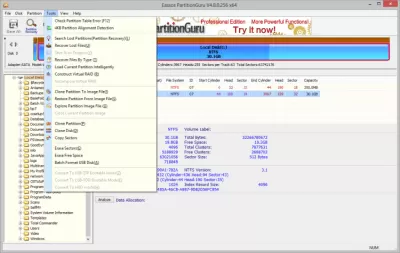 Скриншот приложения DiskGenius (PartitionGuru) - №5